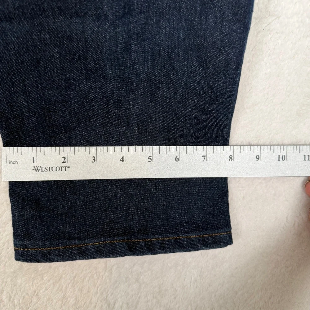 LOFT Jeans Womens 12/31 Dark Wash‎ Modern Straight Stretch Denim